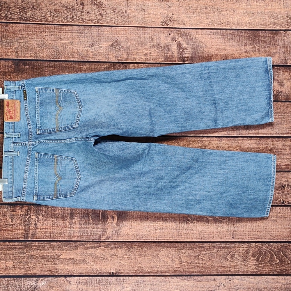 32x28 Rare Miner Straight Leg Mens Lucky Brand Ringspun Denim Jeans